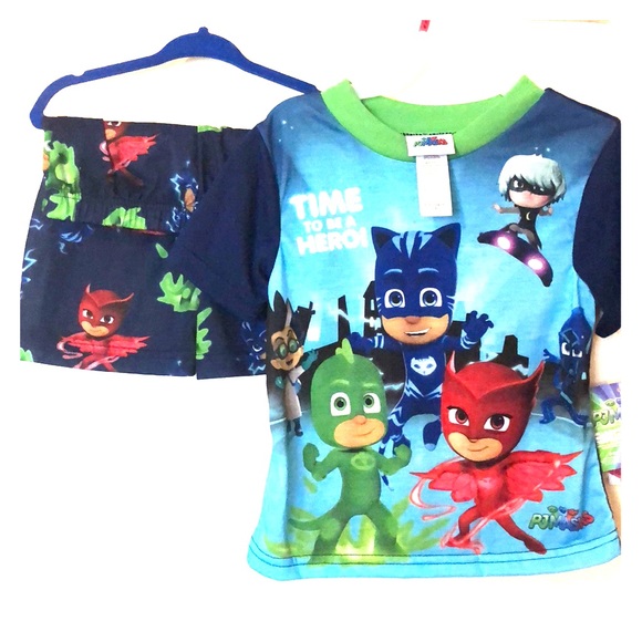 Boys PJ Masks Pajamas - Picture 1 of 1
